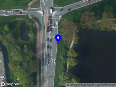 Snelheidscontrole op Diamantweg te Alkmaar