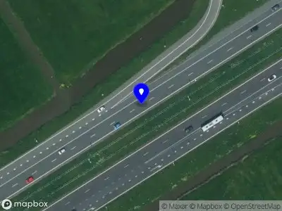 Snelheidscontrole op A7 te Wijdewormer