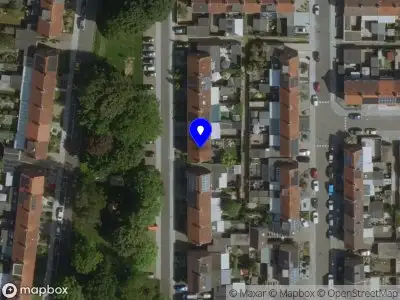 Brandweer en politie met grote spoed naar de Heerlenseweg in Landgraaf vanwege grote brand