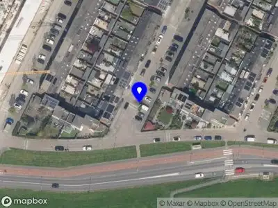 Ambulance met grote spoed naar de Spankerstraat in Rotterdam