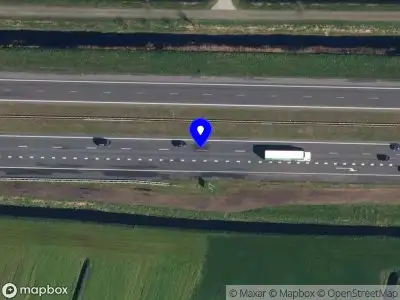 Snelheidscontrole op A7 te Haskerhorne