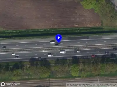 Snelheidscontrole op A1 te Terschuur