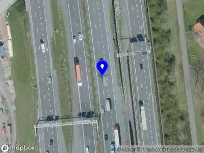 Snelheidscontrole op A2 te Eindhoven