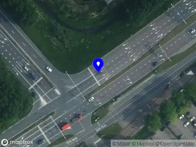 Snelheidscontrole op Burgemeester Stramanweg te Amsterdam