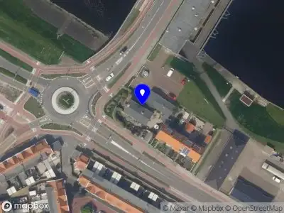 Brandweer met gepaste spoed naar de Binnensluis in Katwijk