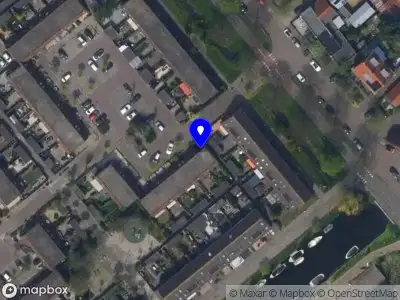 Ambulance naar de Hovens Gréveplein in Leiden