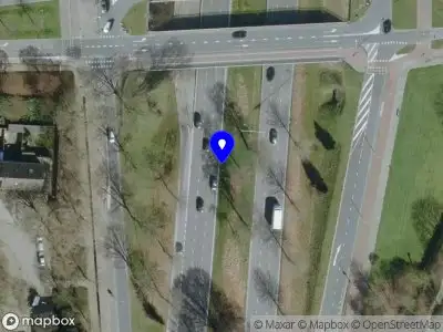 Snelheidscontrole op John F Kennedylaan te Eindhoven