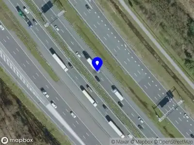 Snelheidscontrole op A2 te Eindhoven