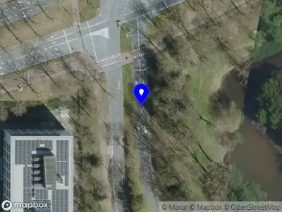 Snelheidscontrole op John F Kennedylaan te Eindhoven