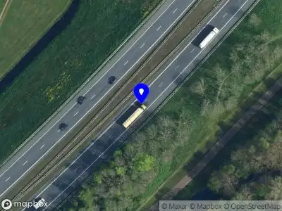 Snelheidscontrole op A7 te Luxwoude