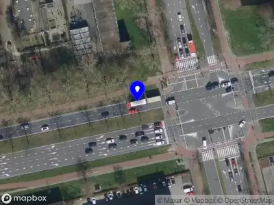 Snelheidscontrole op Nieuwe Kadijk te Breda
