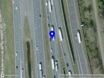 Snelheidscontrole op A2 te Eindhoven