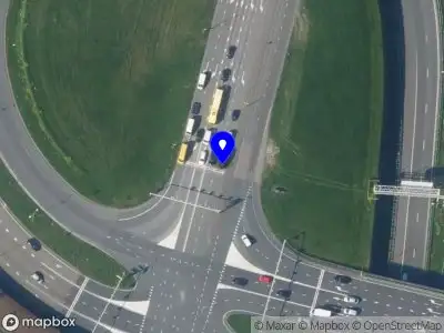 Snelheidscontrole op Stadsbaan Leidsche Rijn te Utrecht