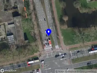 Snelheidscontrole op Doornboslaan te Breda