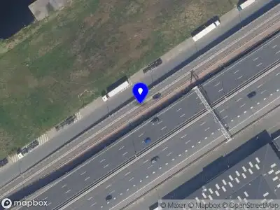 Snelheidscontrole op Giessenweg te Rotterdam