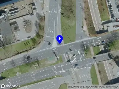 Snelheidscontrole op Veldmaarschalk Montgomerylaan te Eindhoven