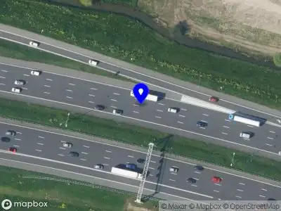 Snelheidscontrole op A12 te Harmelen