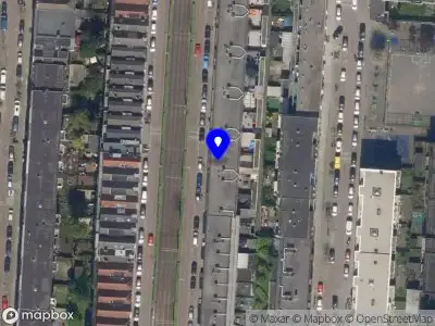 Ambulance met grote spoed naar de Spanjaardstraat in Rotterdam