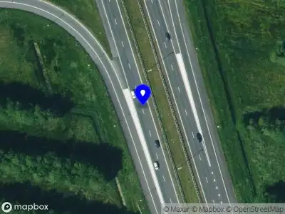 Snelheidscontrole op A50 te Beemte Broekland
