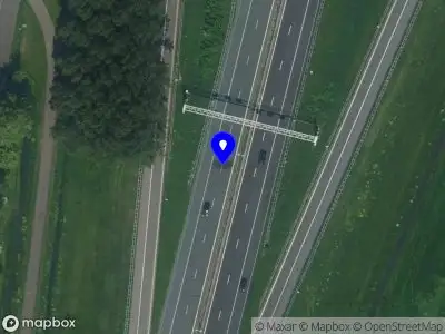 Snelheidscontrole op A7 te Wijdewormer