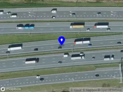 Snelheidscontrole op A2 te Eindhoven