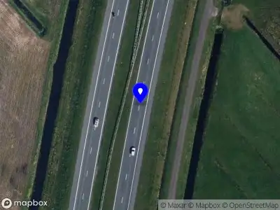 Snelheidscontrole op A6 te Sint Nicolaasga