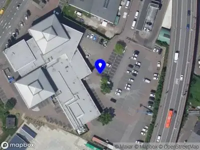 Snelheidscontrole op Weeskinderendijk te Dordrecht