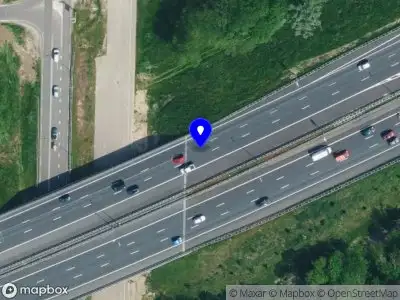 Snelheidscontrole op A1 te Wilp