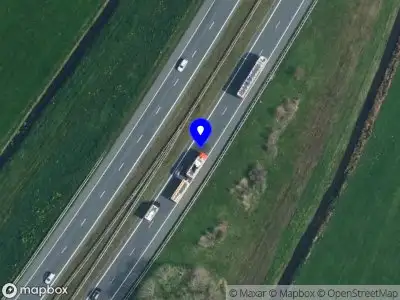 Snelheidscontrole op A7 te Luxwoude