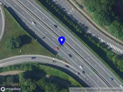 Snelheidscontrole op A1 te Laren