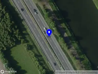 Snelheidscontrole op A2 te Ell