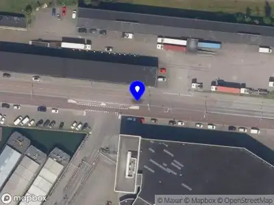 Snelheidscontrole op Marconistraat te Rotterdam