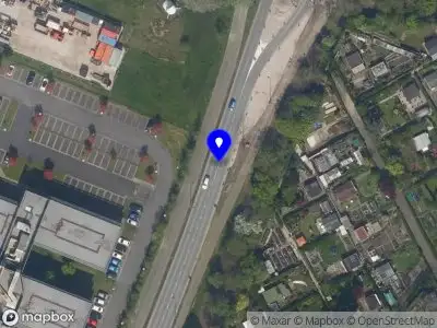 Snelheidscontrole op Marathonweg te Vlaardingen