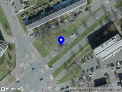 Snelheidscontrole op Karel de Grotelaan te Eindhoven