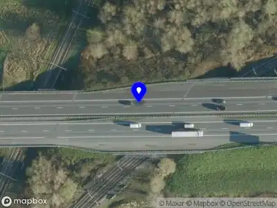 Snelheidscontrole op A15 te Meteren