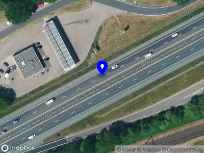 Snelheidscontrole op A1 te Stroe