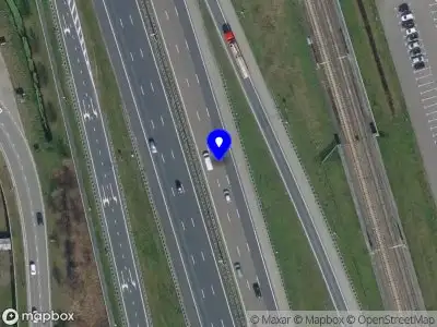 Snelheidscontrole op A16 te Prinsenbeek