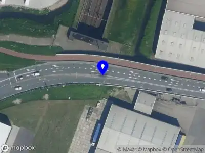 Snelheidscontrole op Gerrit Bolkade te Zaandam