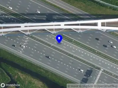 Snelheidscontrole op A1 te Muiden