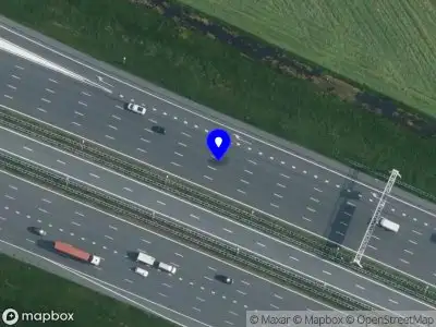 Snelheidscontrole op A1 te Muiden