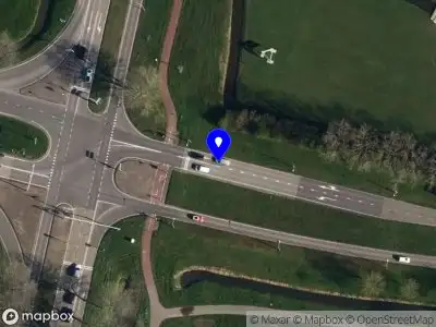 Snelheidscontrole op Bolswarderbaan te Sneek