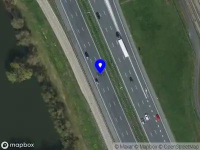 Snelheidscontrole op A16 te Langeweg