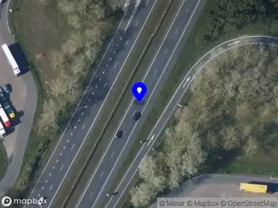 Snelheidscontrole op A6 te Doniaga