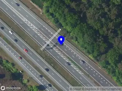 Snelheidscontrole op A1 te Laren