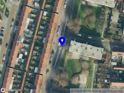 Snelheidscontrole op Berlagelaan te Almelo