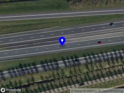 Snelheidscontrole op A31 te Menaam