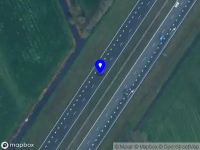 Snelheidscontrole op A7 te Terwispel