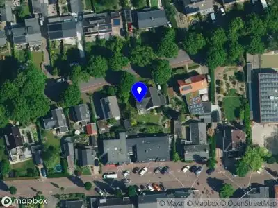 Snelheidscontrole op Koningin Wilhelminalaan te Schalkhaar