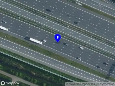 Snelheidscontrole op A1 te Muiden