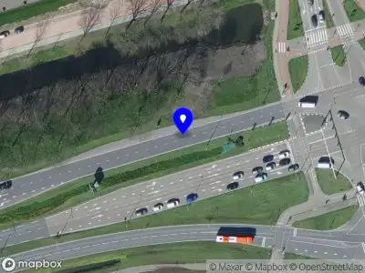 Snelheidscontrole op Groene Kruisweg te Spijkenisse